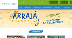 Desktop Screenshot of esiauxiliadora.com.br