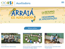 Tablet Screenshot of esiauxiliadora.com.br